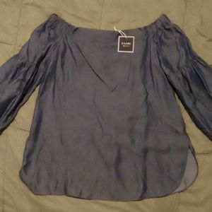 NWT KAARI Blue Top